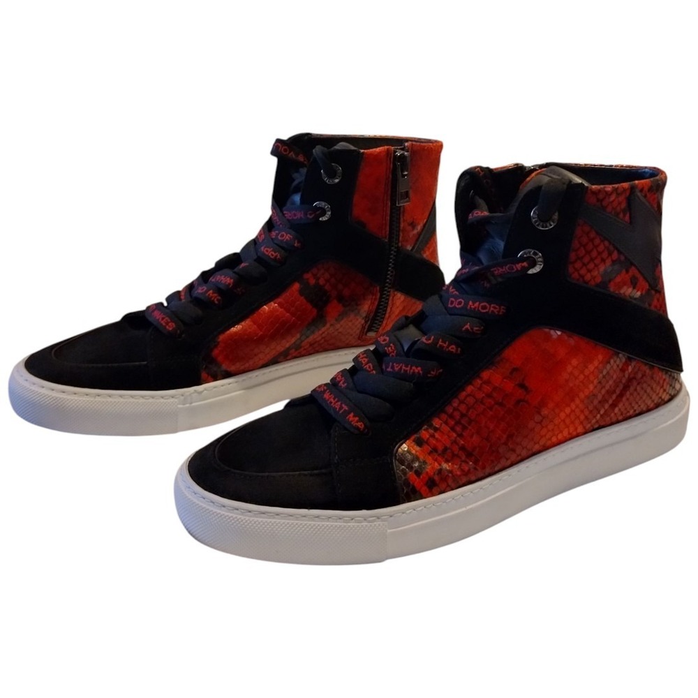 Zadig & Voltaire‎ Women's 9 Flash Wild Kiss High Top Sneakers